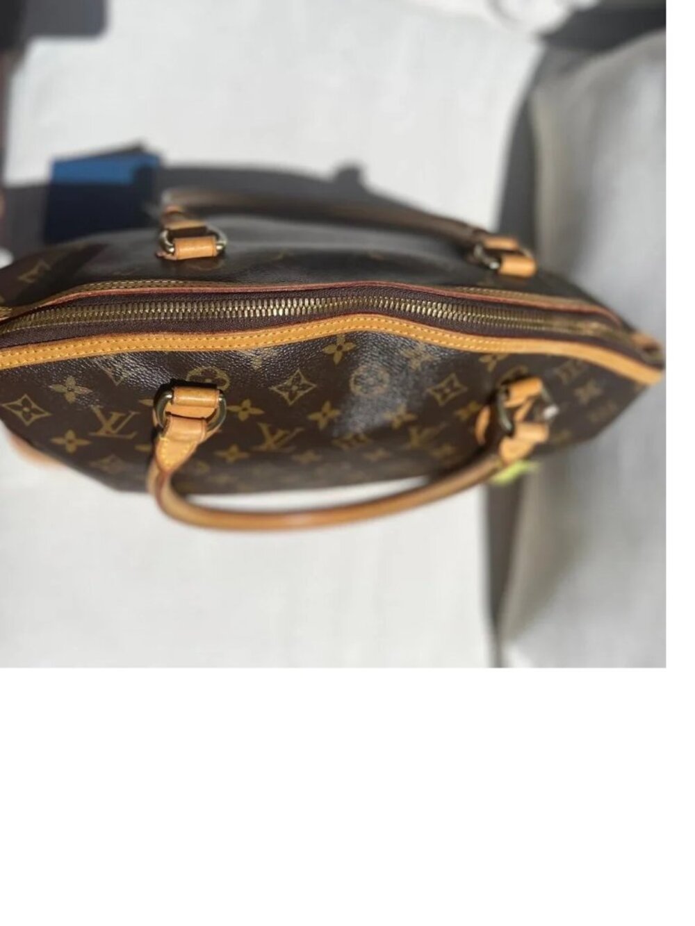 Louis Vuitton LV Tote Bag M40104 Lockit Vertical Brown Monogram - Picture 8 of 10